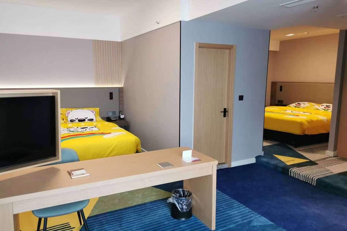 Family Room, Multiple Beds, Non Smoking | Desk, blackout curtains, free WiFi