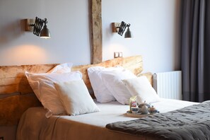Premium bedding, individually decorated, individually furnished