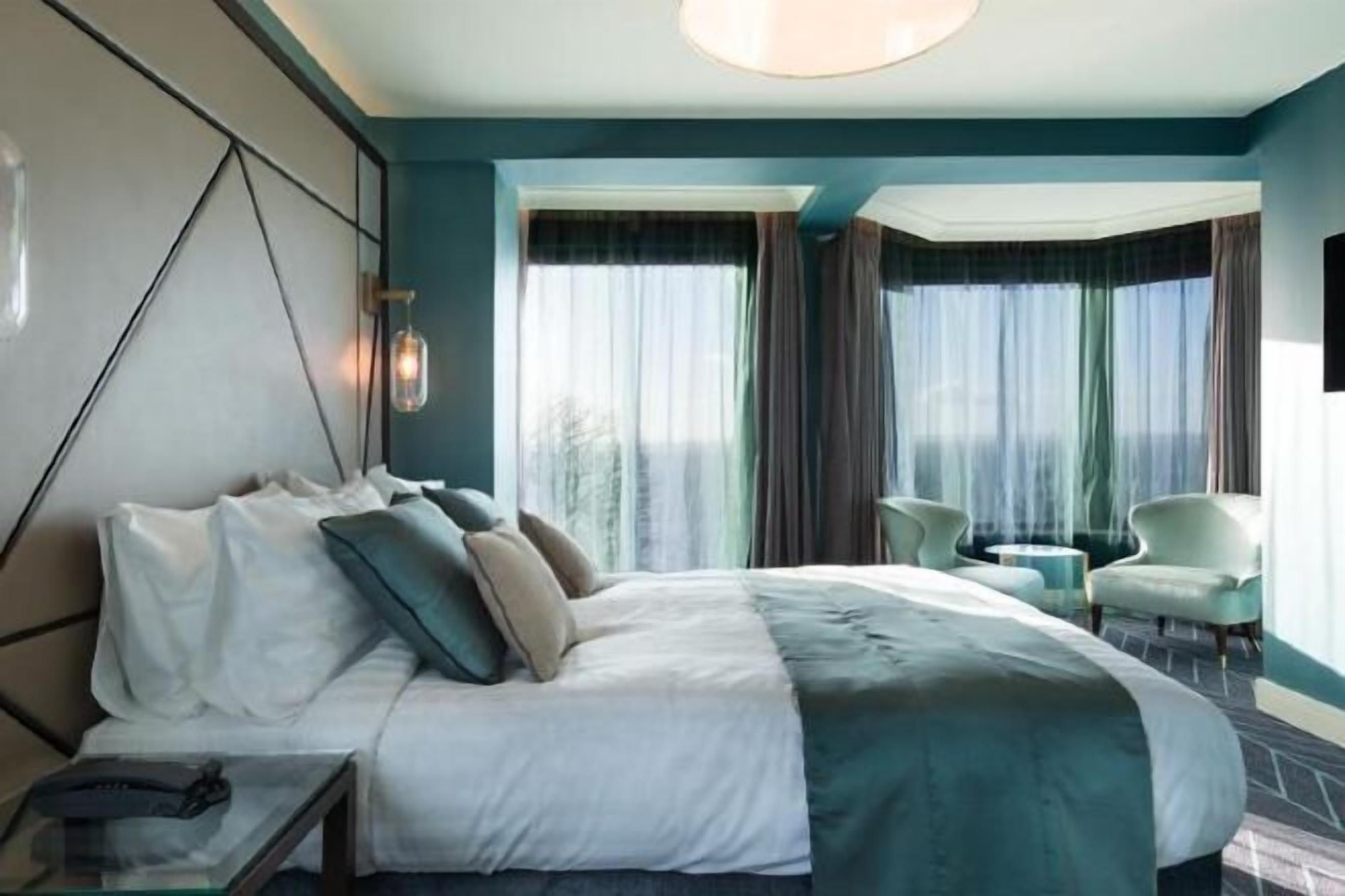 埃及棉床单、高档床上用品、客房内保险箱、遮光窗帘