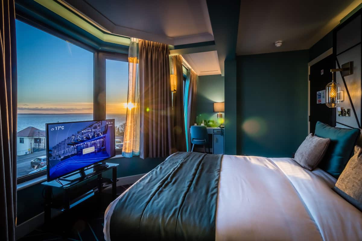 Double Room, 1 Double Bed, Sea View, Sea Facing
