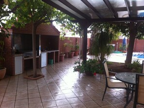 Restauration en plein air