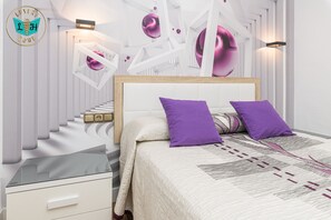 3 chambres, fer et planche à repasser, Wi-Fi gratuit, draps fournis