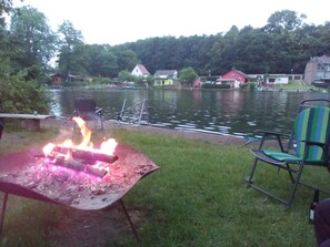 Property grounds - Seven lakes, endless possibilities for 2 to 4 recreation seekers (Lychen)
