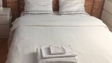 5 chambres, fer et planche Ă repasser, Wi-Fi, draps fournis