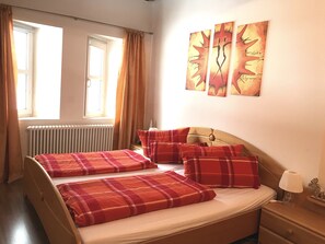 2 bedrooms, iron/ironing board, travel crib, WiFi