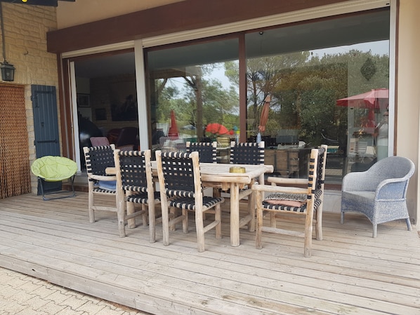 Restauration en plein air