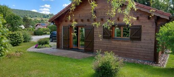Nice wooden chalet classified 2 stars for all seasons stay