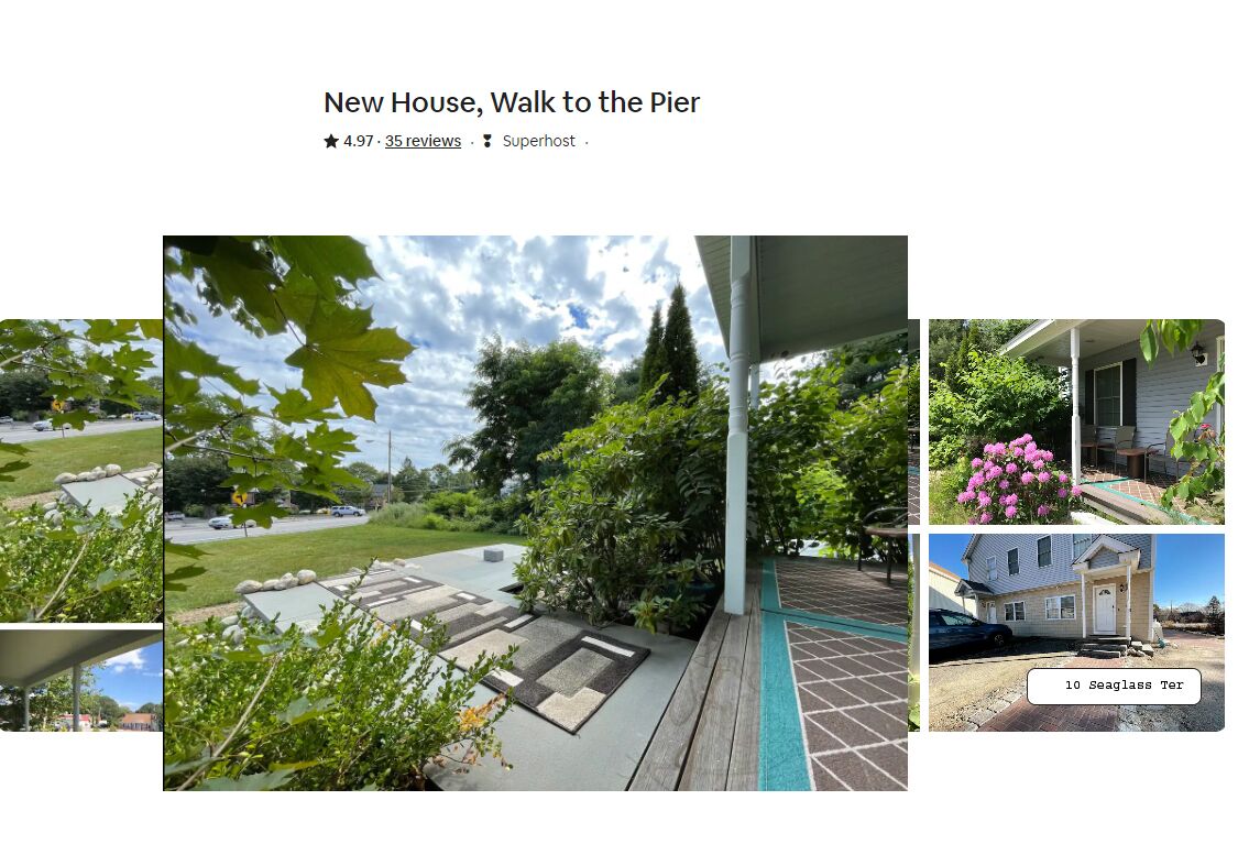 Newer House, Walk to the Pier