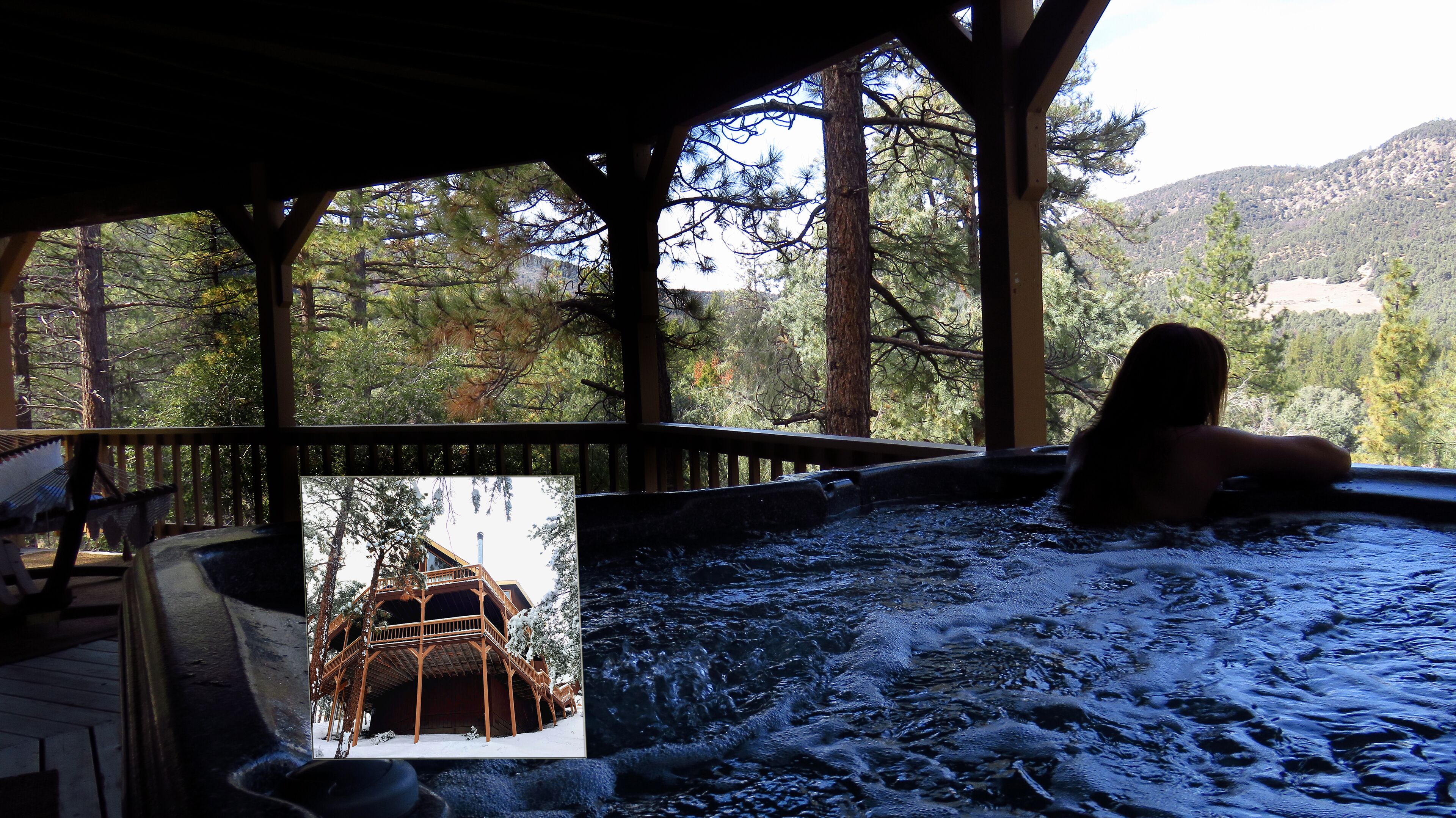 ADELAIDE HILL BREATHTAKING PINE MOUNTAIN VIEWS UPSCALE 3BR/3BATH CABIN SPA TUB