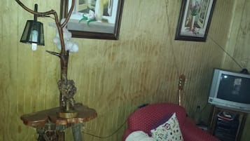 Casa de campo família | Vista do quarto