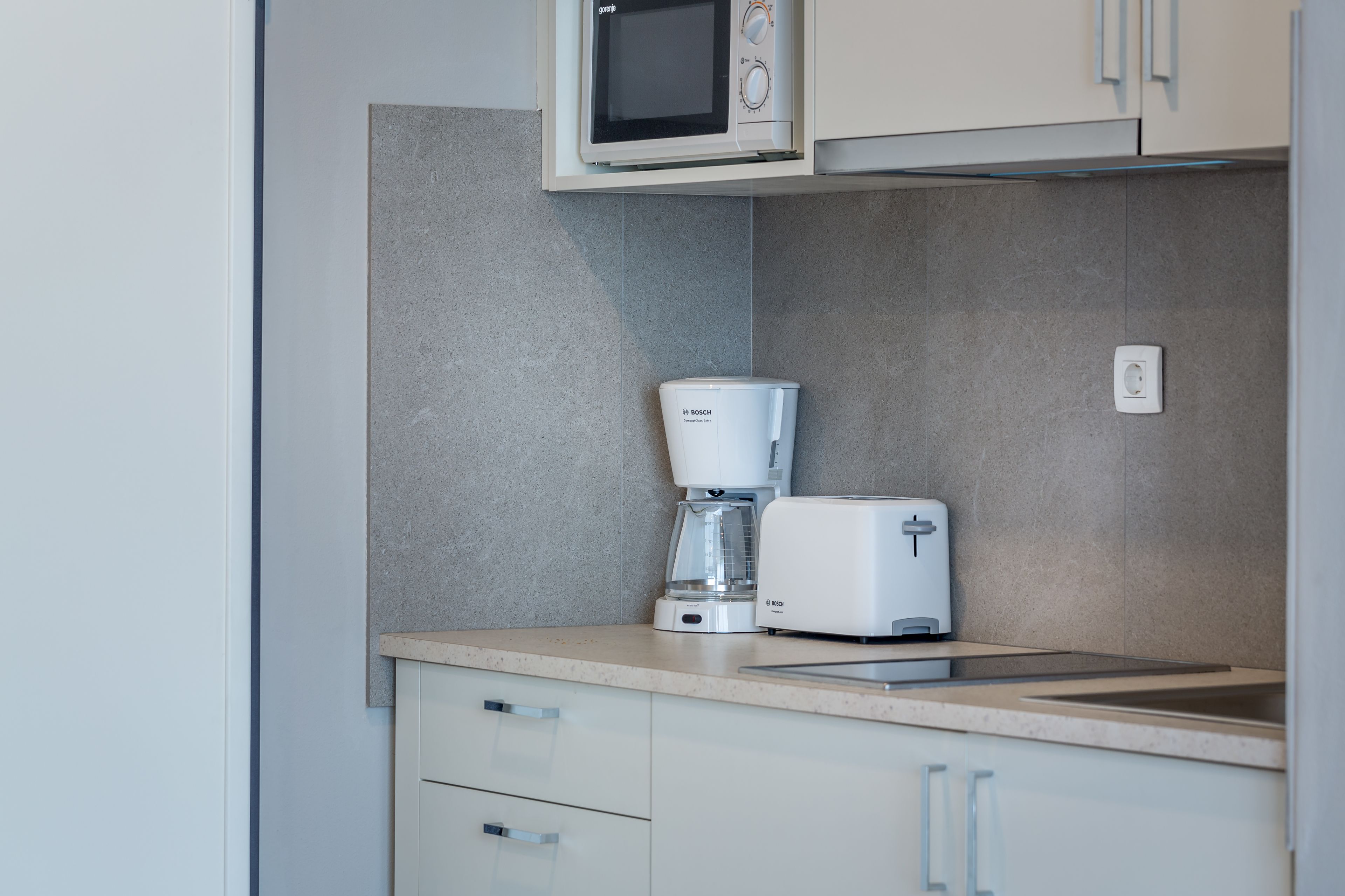 deluxe apartment  | private kitchen | fridge, electric kettle