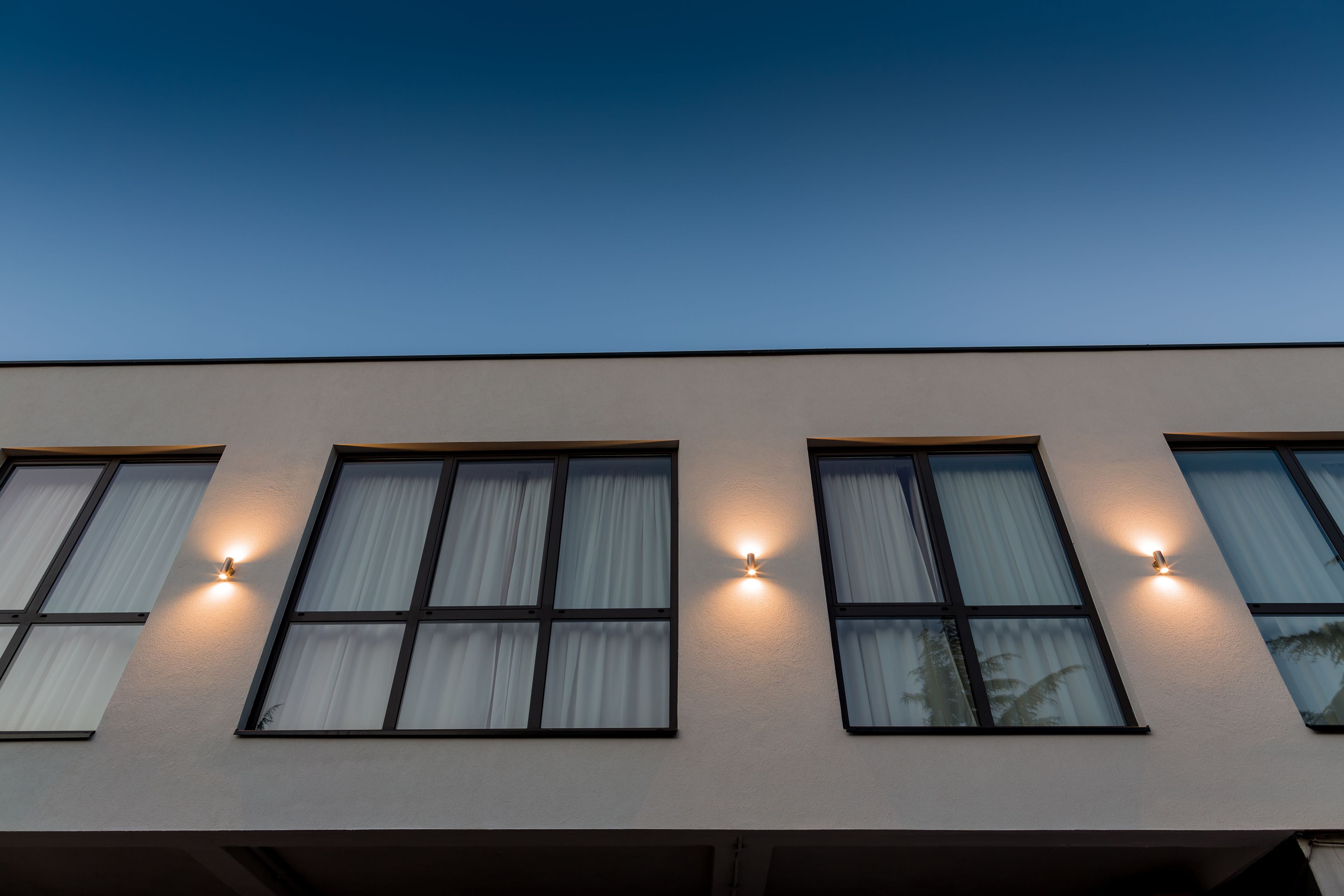 front of property – evening/night