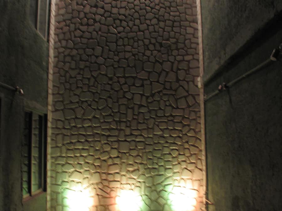 Detalhe da parte interna