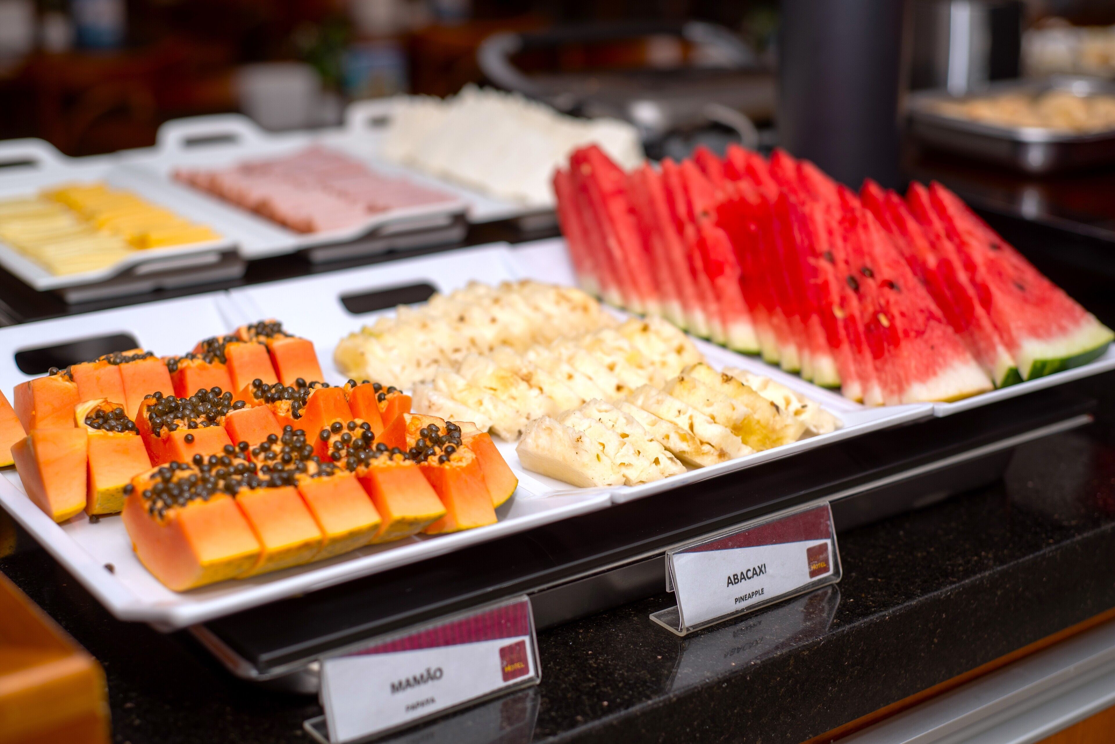 daily buffet breakfast for a fee