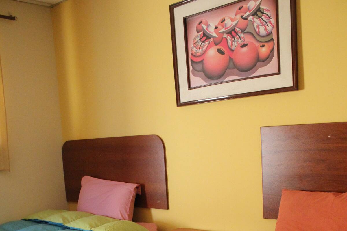 Desk, iron/ironing board, rollaway beds, free WiFi