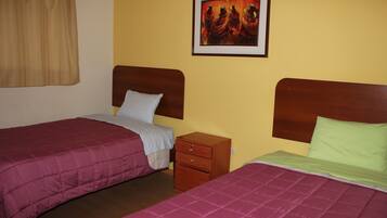 Desk, iron/ironing board, rollaway beds, free WiFi