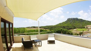 Apartment, 1 Bedroom, Pool Access, Partial Ocean View | View from room - Green View at Blue Bay Curacao (Sint Michiel)