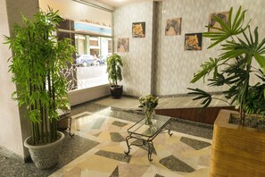 Zona de estar del vestíbulo