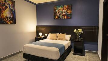 Desk, iron/ironing board, free WiFi, bed sheets