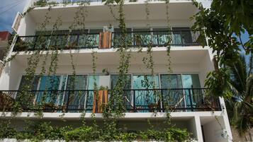 Fassade der Unterkunft