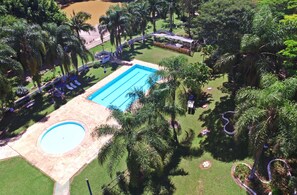 Traditional Tent, 1 Bedroom | Outdoor pool | 2 outdoor pools, a natural pool