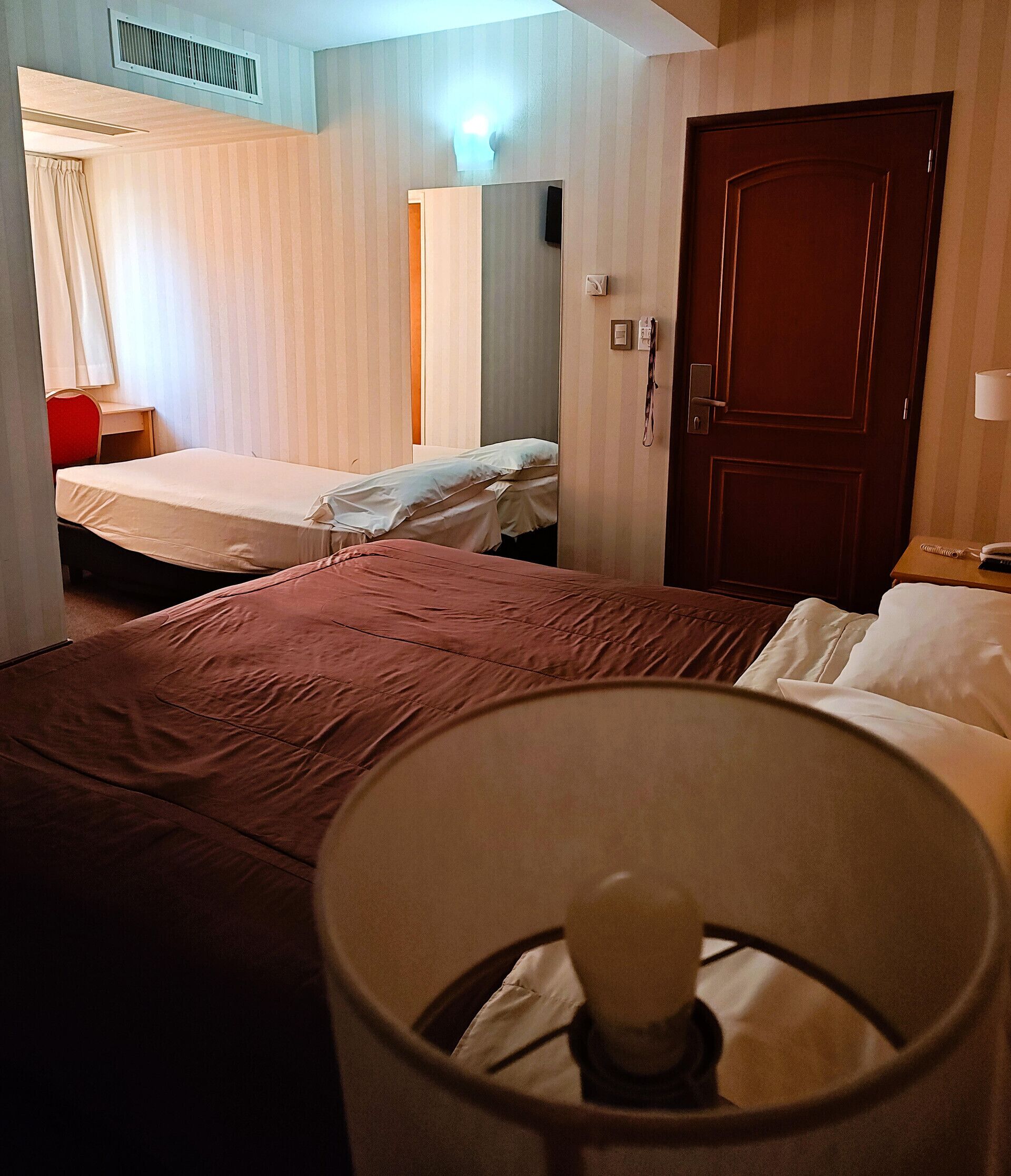 Blackout drapes, soundproofing, free WiFi