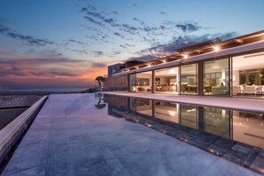2 outdoor pools, an infinity pool, pool umbrellas, pool loungers - Tropical Castle Layan by RESAVA (Choeng Thale)
