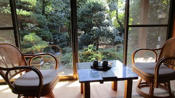 Japanese Style Room with Garden View 103 | In-room safe, individually decorated, individually furnished, desk