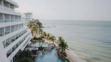 Blick von der Unterkunft