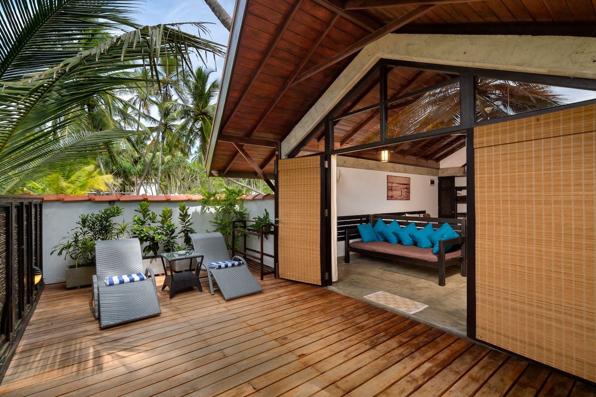 Bungalow, Terrace | Minibar, in-room safe, desk, rollaway beds