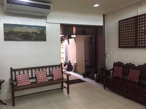 Sala de estar en el lobby