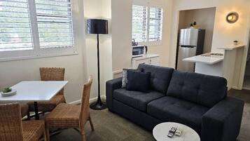 Premium Apartment, 1 King Bed with Sofa bed, Non Smoking | Premium bedding, individually decorated, individually furnished