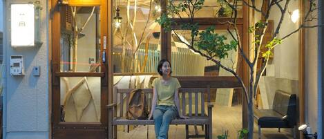 Entrada de la propiedad