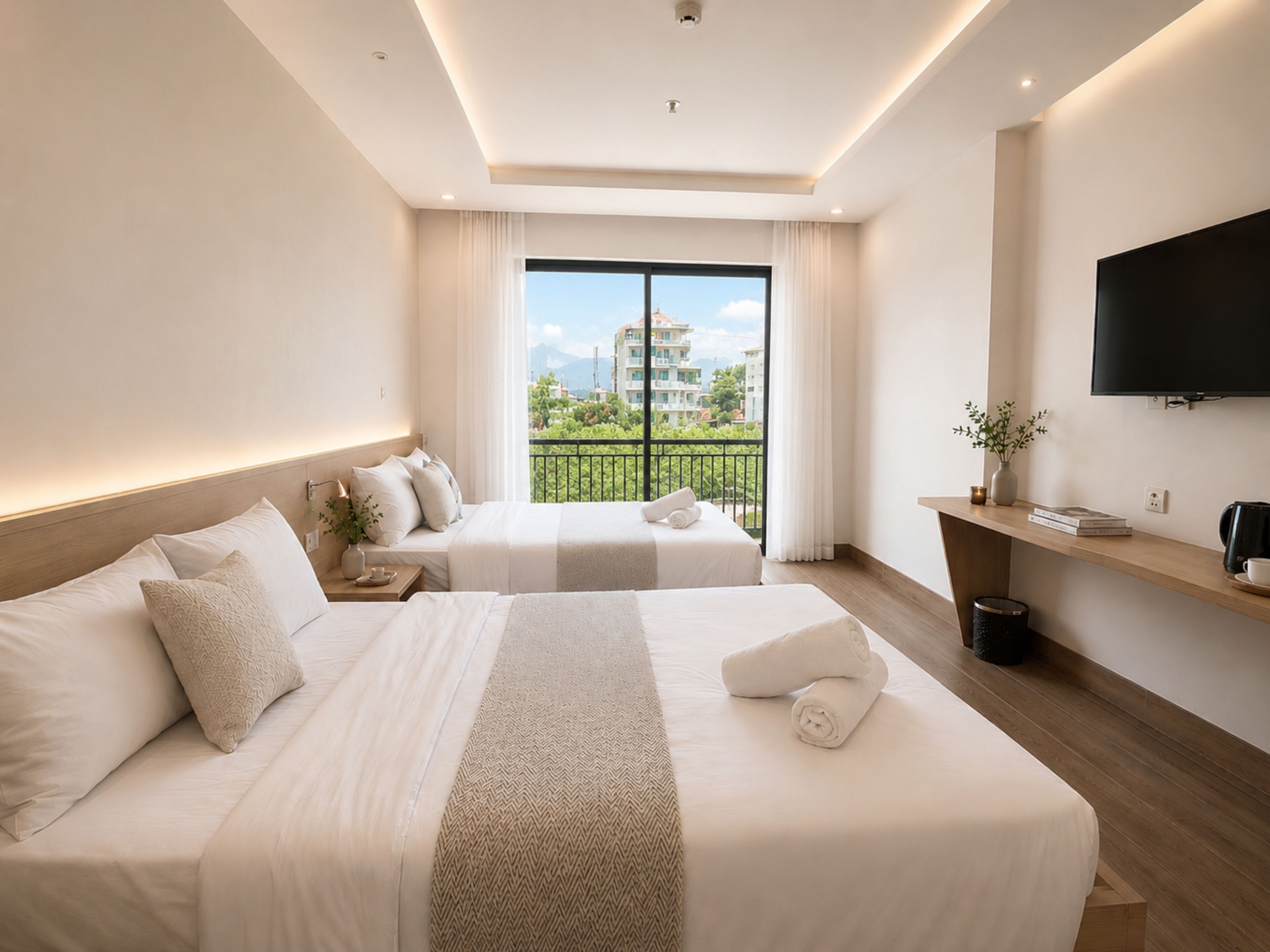 Luxury Studio Suite, Balcony, City View | View from room