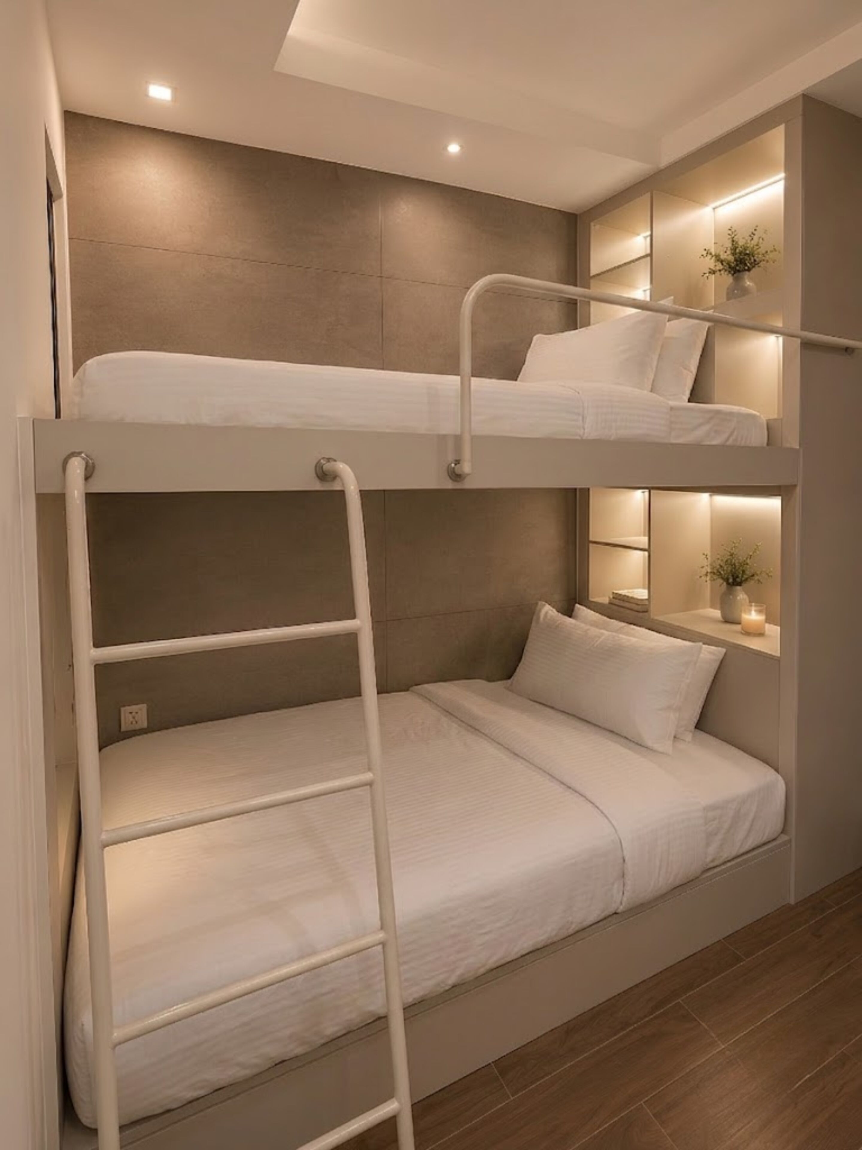 Room, No Windows (Bunk Bed) | Premium bedding, pillowtop beds, minibar, desk