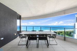 Superior Apartment, 4 Bedrooms, Ocean View - Tower 1 | Balcony view - The Oracle Resort Broadbeach - GCLR (Broadbeach)
