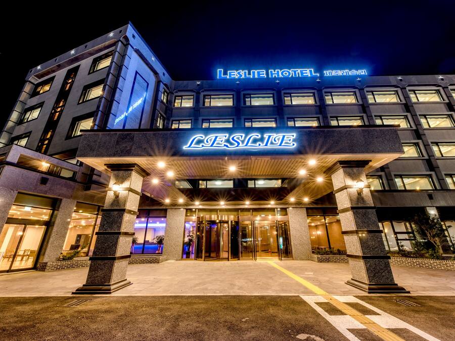 Voorkant van accommodatie