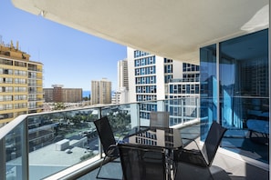Apartment, 2 Bedrooms | Balcony view