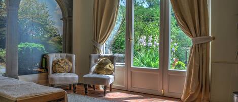 Deluxe Double Room, 1 Bedroom, Garden View, Ground Floor | View from room