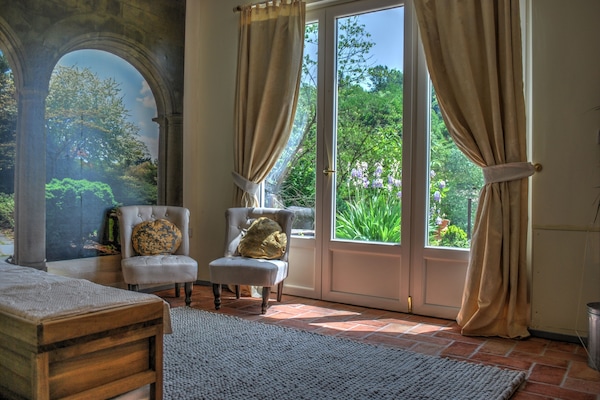 Deluxe Double Room, 1 Bedroom, Garden View, Ground Floor | View from room