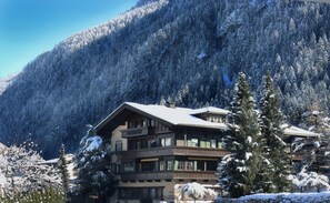 Façade de l’hébergement