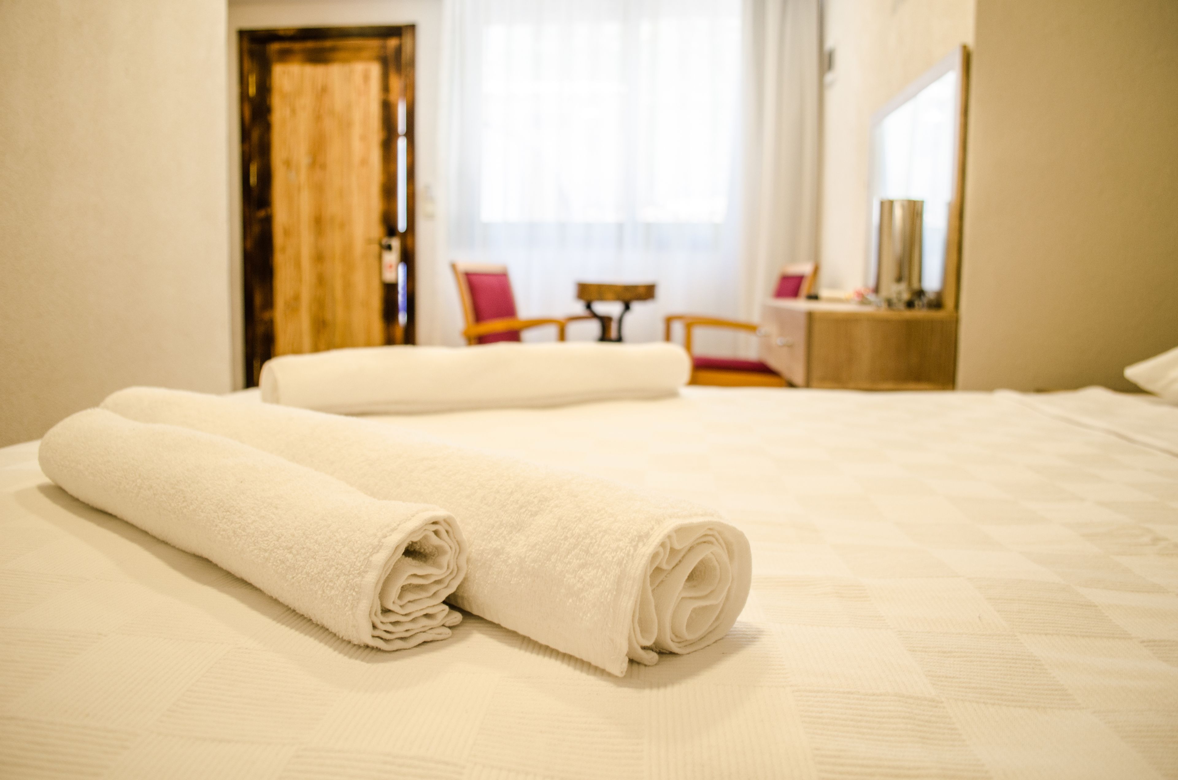 superior double room | premium bedding, in-room safe, desk, free wifi