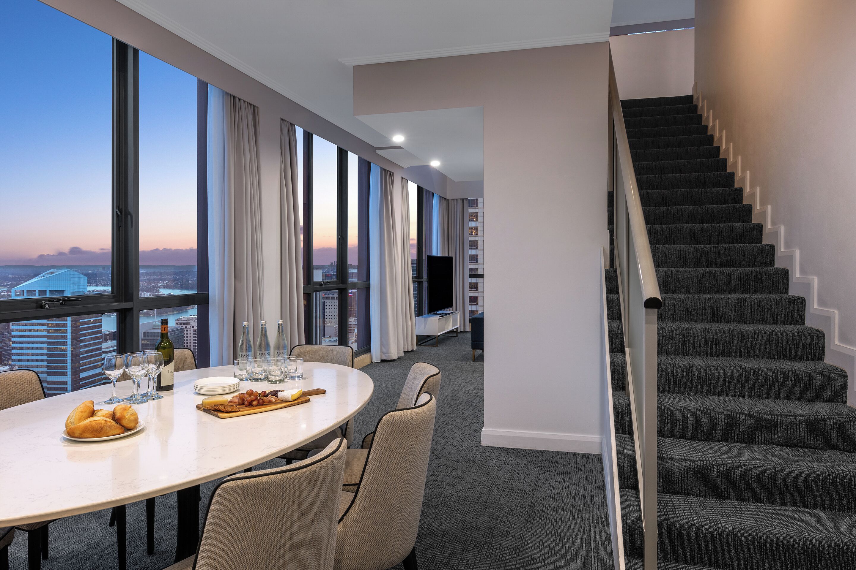 3 Bedroom West Penthouse | Living area | Flat-screen TV