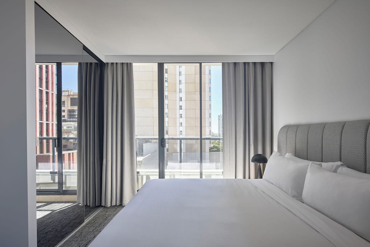 1 Bedroom Luxe Suite | Premium bedding, in-room safe, desk, iron/ironing board