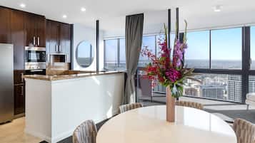 3 Bedroom Altitude Suite | Private kitchen | Microwave, stovetop, dishwasher, espresso maker