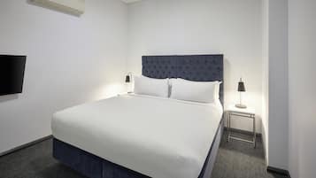 1 Bedroom Suite | Premium bedding, in-room safe, blackout curtains, iron/ironing board