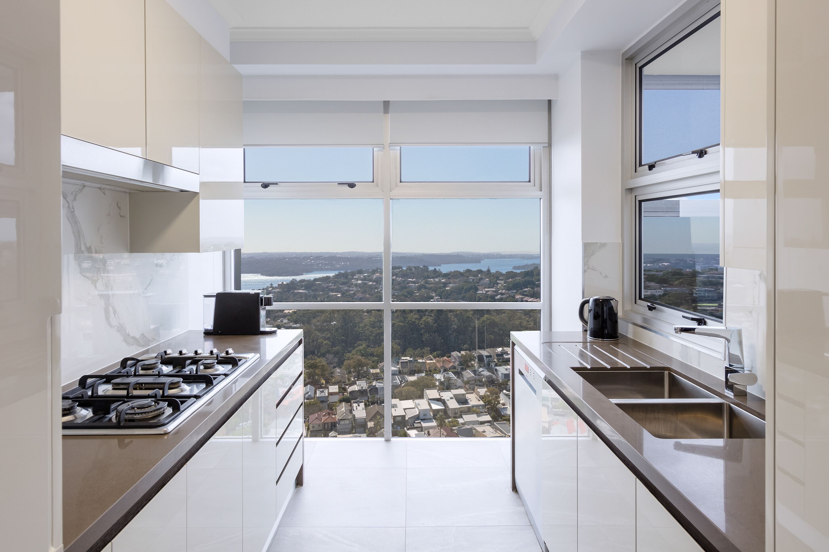 3 Bedroom Suite | Private kitchen | Full-sized fridge, microwave, oven, stovetop