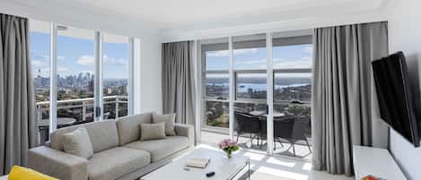 Téléviseur à écran plat, services de diffusion en continu