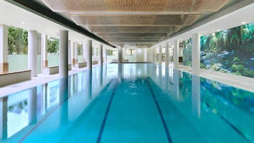 3 indoor pools