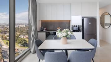 2 Bedroom Sky Suite | Private kitchen | Coffee/tea maker, fridge, microwave, stovetop